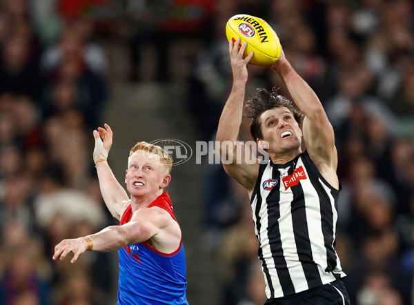 AFL 2025 Round 24 - Collingwood v Melbourne - A-61657973