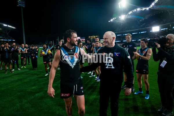 AFL 2025 Round 24 - Port Adelaide v Gold Coast - A-61660030