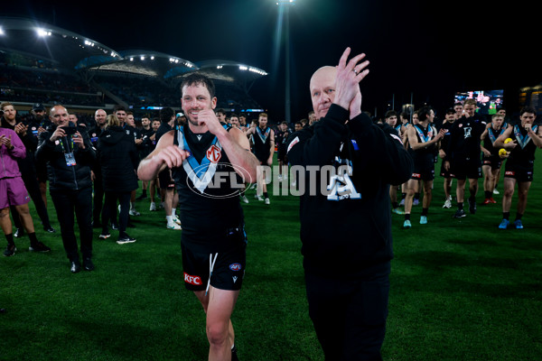 AFL 2025 Round 24 - Port Adelaide v Gold Coast - A-61660061