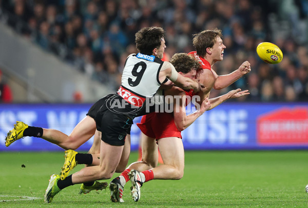 AFL 2025 Round 24 - Port Adelaide v Gold Coast - A-61660063