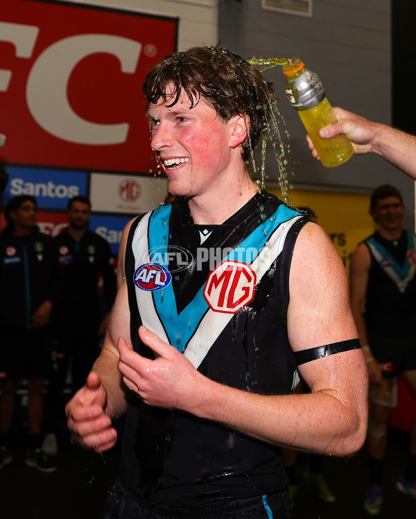 AFL 2025 Round 24 - Port Adelaide v Gold Coast - A-61660445