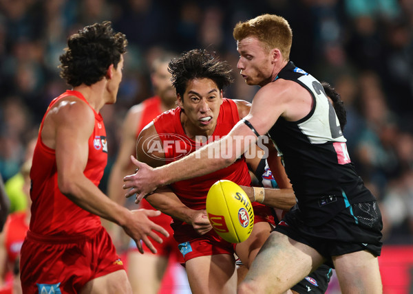 AFL 2025 Round 24 - Port Adelaide v Gold Coast - A-61660483