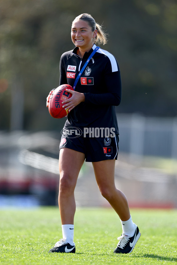 AFLW 2025 Round 02 - Collingwood v GWS - A-61662481