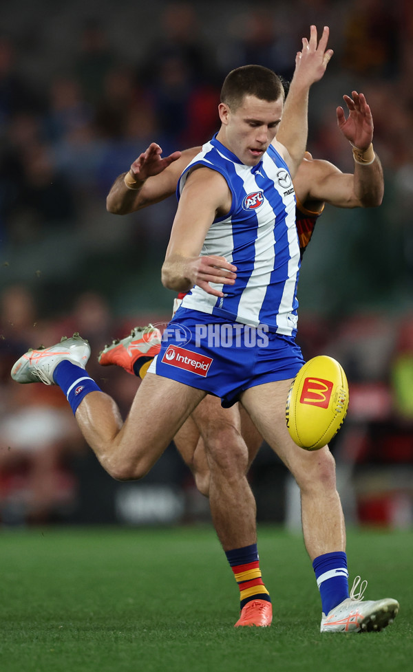 AFL 2025 Round 24 - North Melbourne v Adelaide - A-61665315