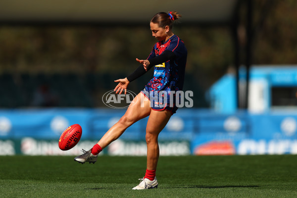 AFLW 2025 Round 02 - Melbourne v St Kilda - A-61665630