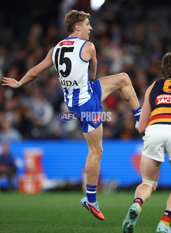 AFL 2025 Round 24 - North Melbourne v Adelaide - A-61667920