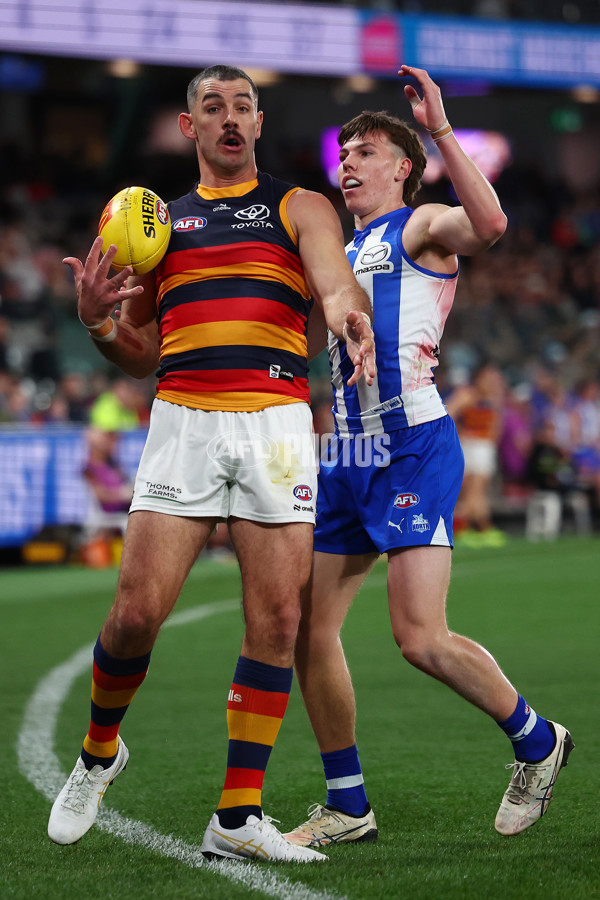 AFL 2025 Round 24 - North Melbourne v Adelaide - A-61668714