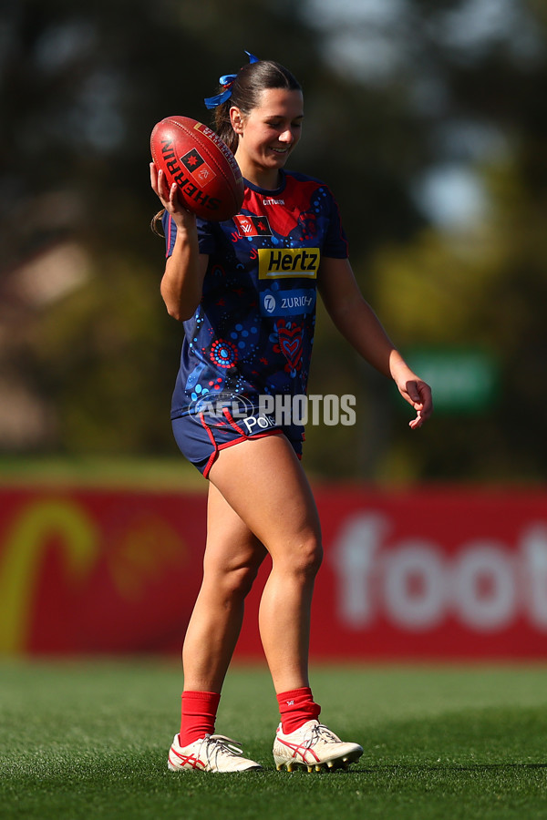 AFLW 2025 Round 02 - Melbourne v St Kilda - A-61668780
