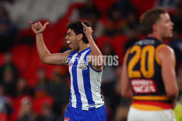 AFL 2025 Round 24 - North Melbourne v Adelaide - A-61670762