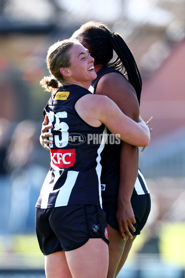 AFLW 2025 Round 02 - Collingwood v GWS - A-61673364