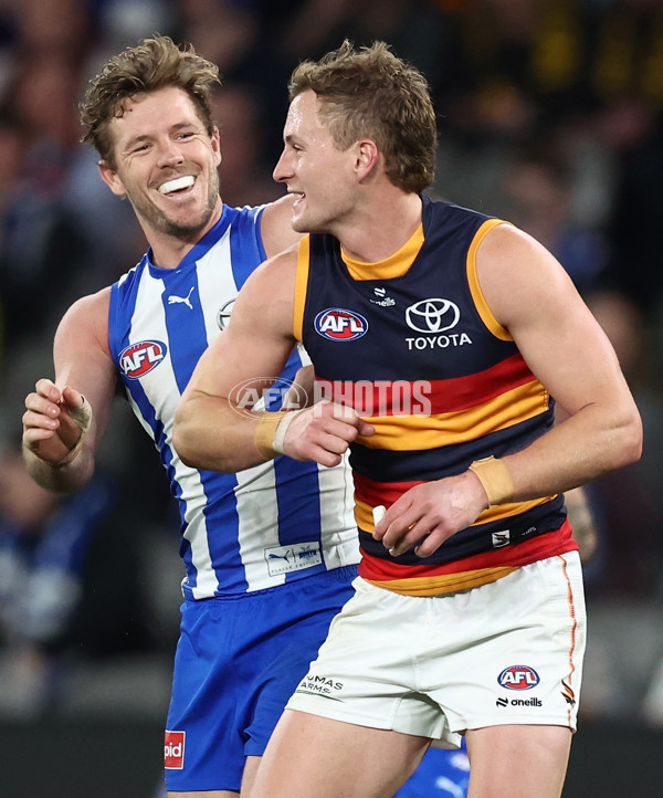 AFL 2025 Round 24 - North Melbourne v Adelaide - A-61673373