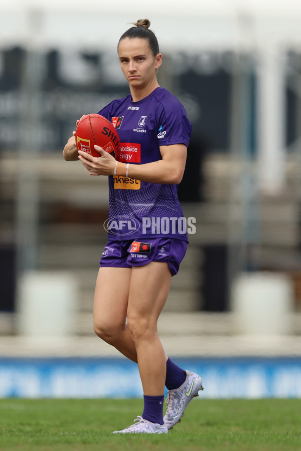 AFLW 2025 Round 02 - Fremantle v Brisbane - A-61674009