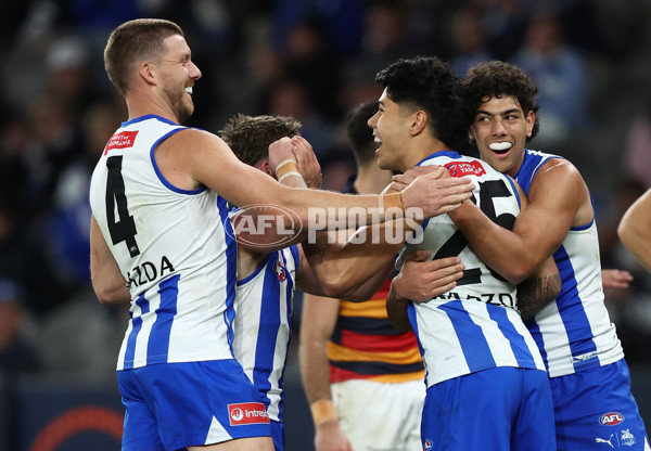 AFL 2025 Round 24 - North Melbourne v Adelaide - A-61675862