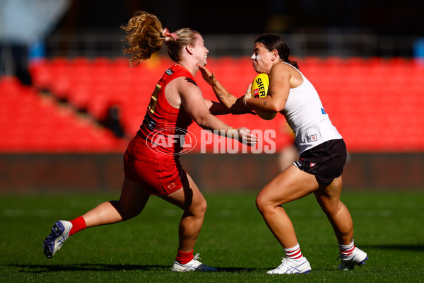 AFLW 2025 Round 02 - Gold Coast v Sydney - A-61675922