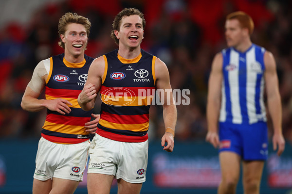 AFL 2025 Round 24 - North Melbourne v Adelaide - A-61677660