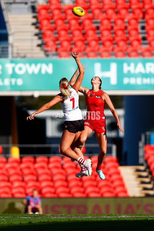 AFLW 2025 Round 02 - Gold Coast v Sydney - A-61678433