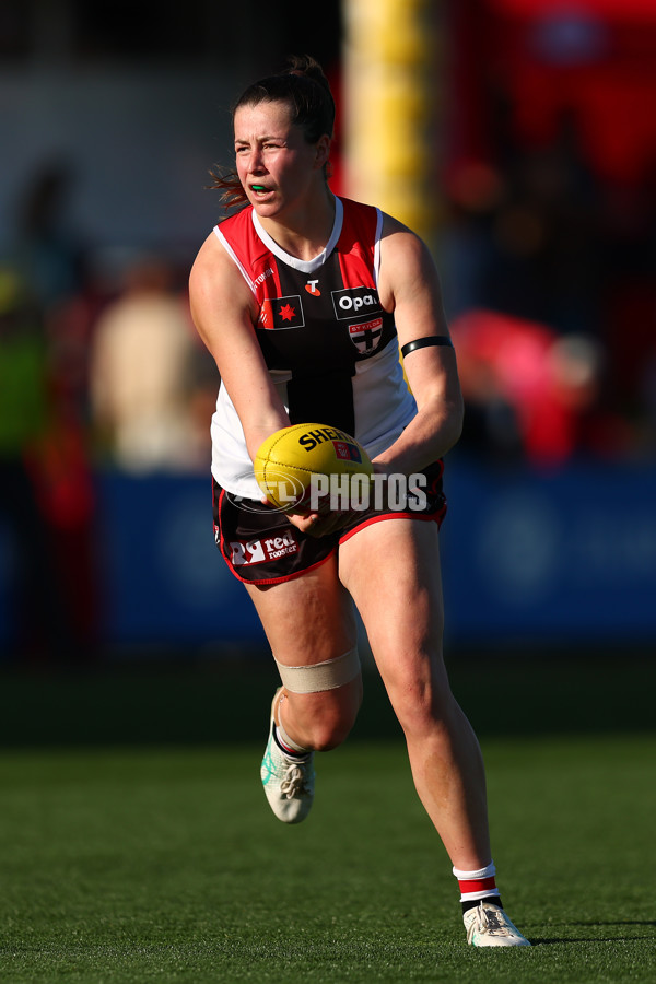 AFLW 2025 Round 02 - Melbourne v St Kilda - A-61680019