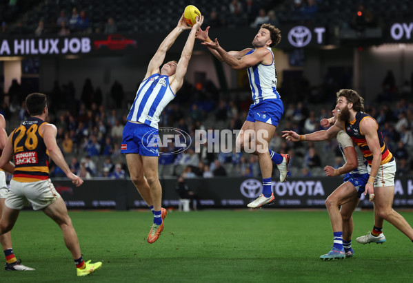 AFL 2025 Round 24 - North Melbourne v Adelaide - A-61680063