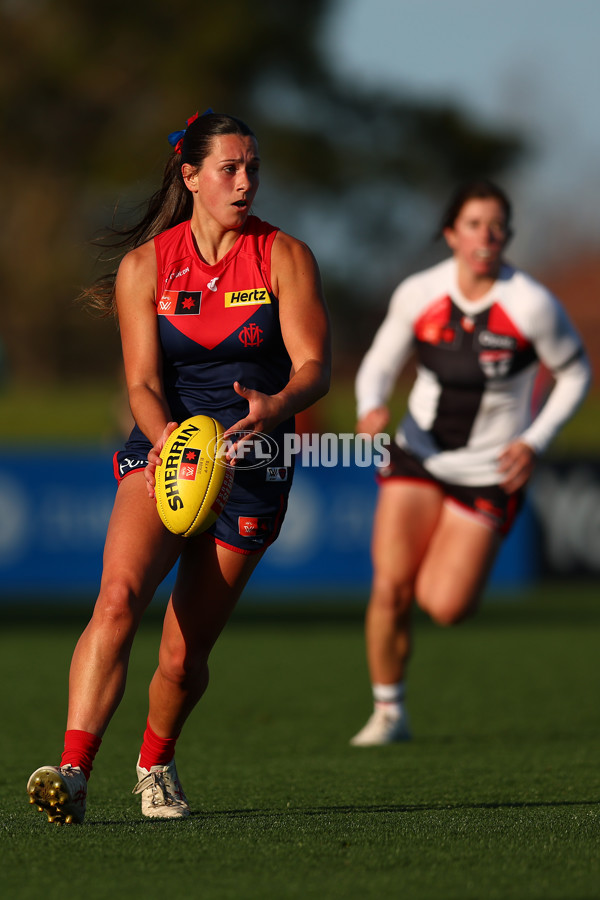 AFLW 2025 Round 02 - Melbourne v St Kilda - A-61681608