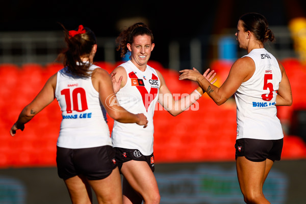AFLW 2025 Round 02 - Gold Coast v Sydney - A-61684043
