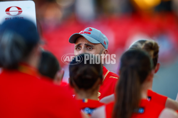 AFLW 2025 Round 02 - Gold Coast v Sydney - A-61684102