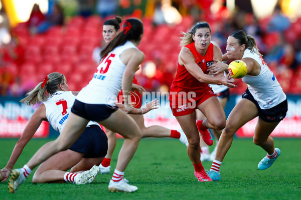 AFLW 2025 Round 02 - Gold Coast v Sydney - A-61685707