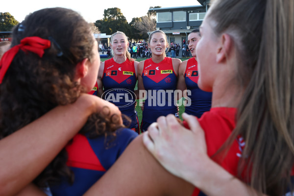 AFLW 2025 Round 02 - Melbourne v St Kilda - A-61685737