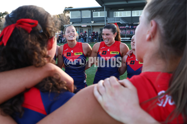 AFLW 2025 Round 02 - Melbourne v St Kilda - A-61685739