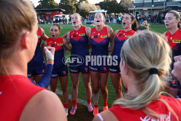 AFLW 2025 Round 02 - Melbourne v St Kilda - A-61685741
