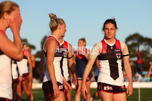 AFLW 2025 Round 02 - Melbourne v St Kilda - A-61685742