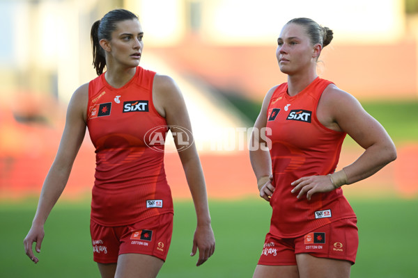 AFLW 2025 Round 02 - Gold Coast v Sydney - A-61687402