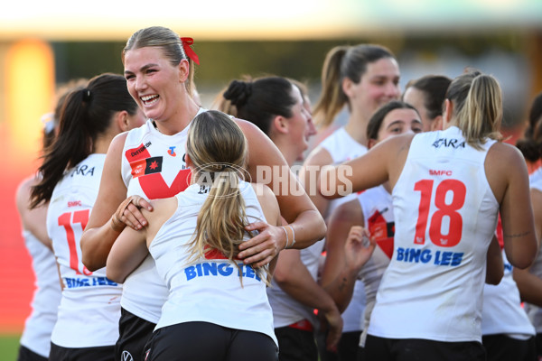 AFLW 2025 Round 02 - Gold Coast v Sydney - A-61687405
