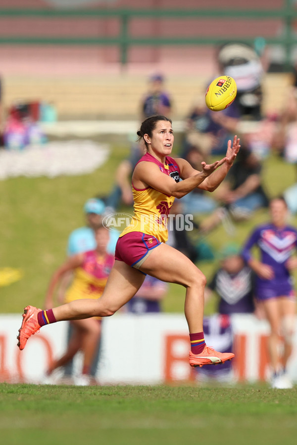 AFLW 2025 Round 02 - Fremantle v Brisbane - A-61687458