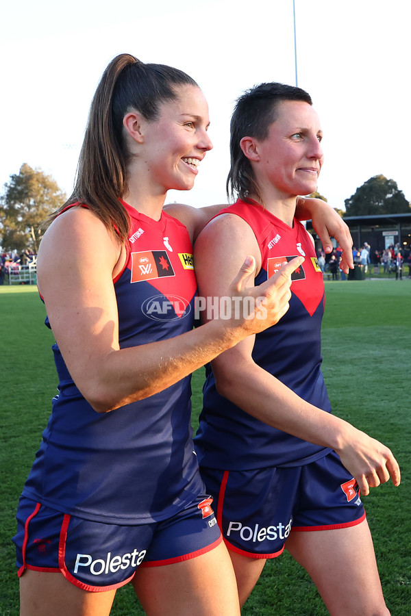 AFLW 2025 Round 02 - Melbourne v St Kilda - A-61688176