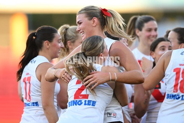 AFLW 2025 Round 02 - Gold Coast v Sydney - A-61688186