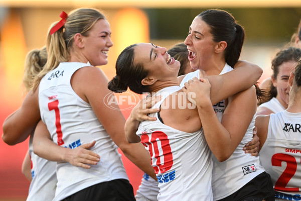 AFLW 2025 Round 02 - Gold Coast v Sydney - A-61688191