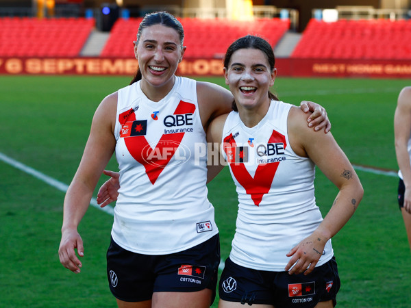 AFLW 2025 Round 02 - Gold Coast v Sydney - A-61688228