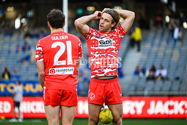 AFL 2025 Round 24 - West Coast v Sydney - A-61691075