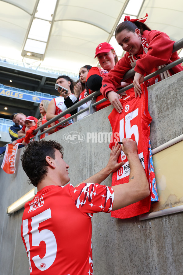 AFL 2025 Round 24 - West Coast v Sydney - A-61692793