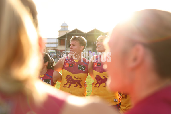 AFLW 2025 Round 02 - Fremantle v Brisbane - A-61694309