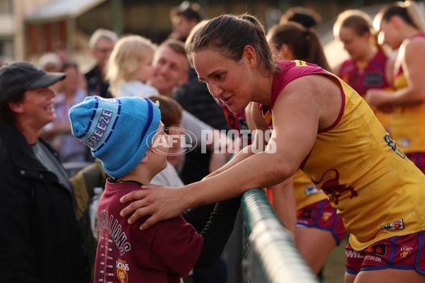 AFLW 2025 Round 02 - Fremantle v Brisbane - A-61695692