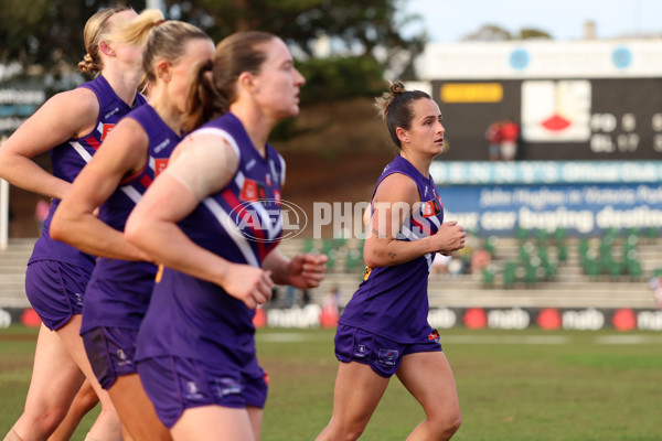 AFLW 2025 Round 02 - Fremantle v Brisbane - A-61695705