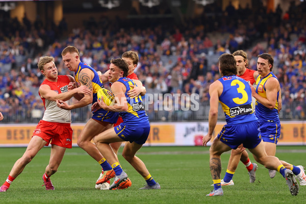 AFL 2025 Round 24 - West Coast v Sydney - A-61698378