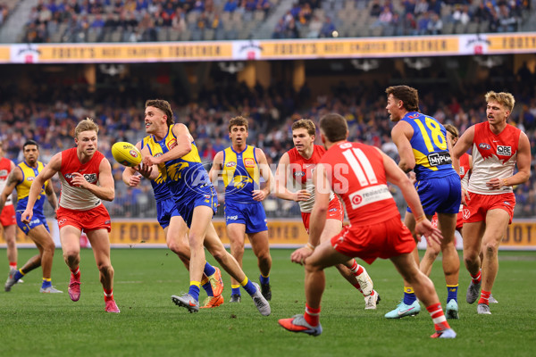 AFL 2025 Round 24 - West Coast v Sydney - A-61698379