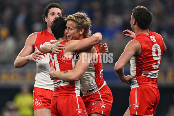 AFL 2025 Round 24 - West Coast v Sydney - A-61698459