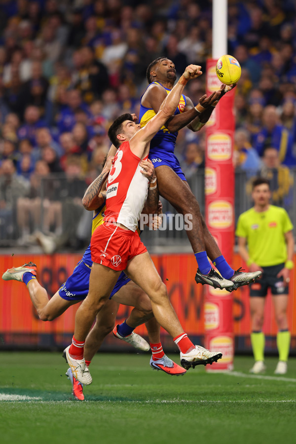 AFL 2025 Round 24 - West Coast v Sydney - A-61700063