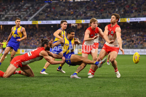 AFL 2025 Round 24 - West Coast v Sydney - A-61701149