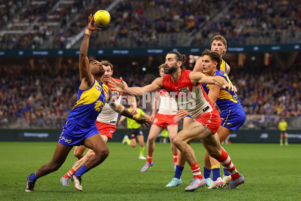 AFL 2025 Round 24 - West Coast v Sydney - A-61701152