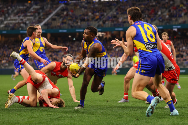 AFL 2025 Round 24 - West Coast v Sydney - A-61701153
