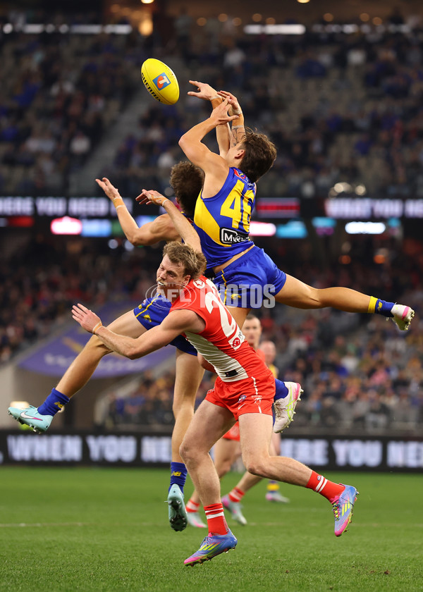 AFL 2025 Round 24 - West Coast v Sydney - A-61701154